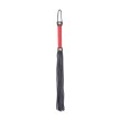 Love & Leather WHI037 Black and Red Flogger